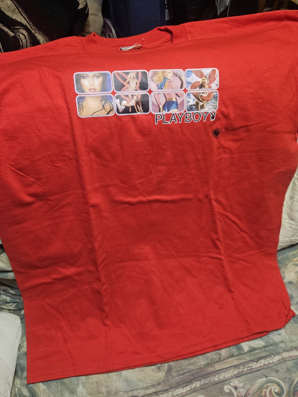Playboy Covergirl Images Tee